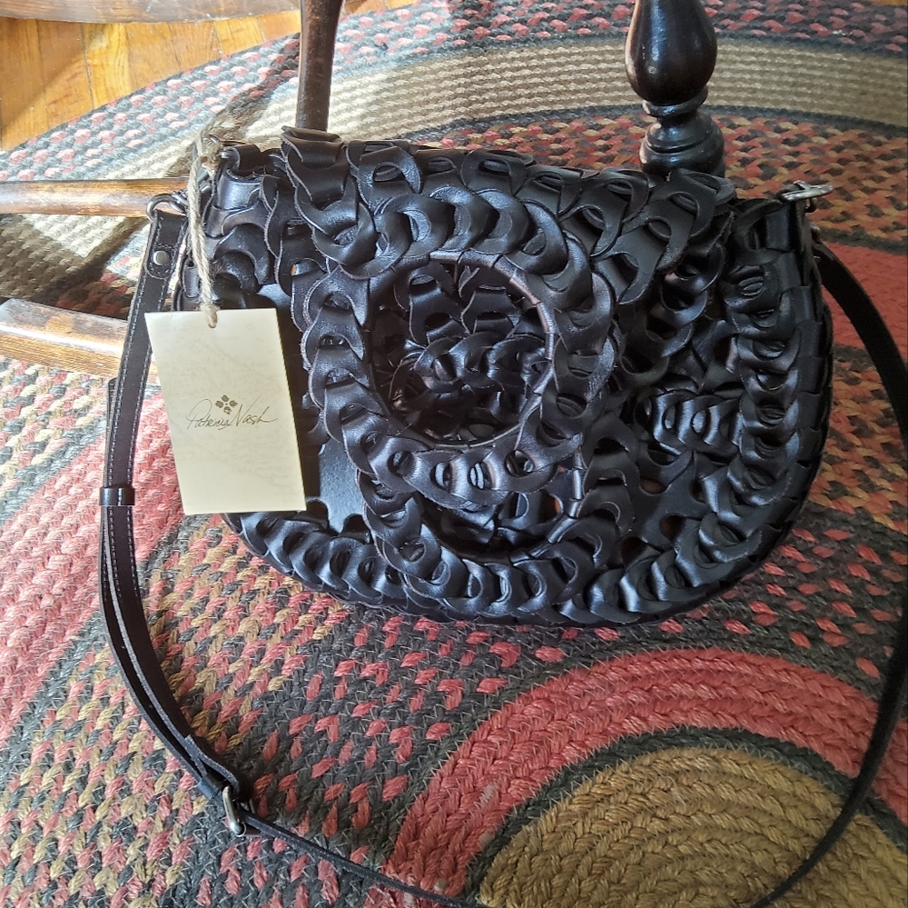 Patricia Nash Ticci Handbag. New. Black
